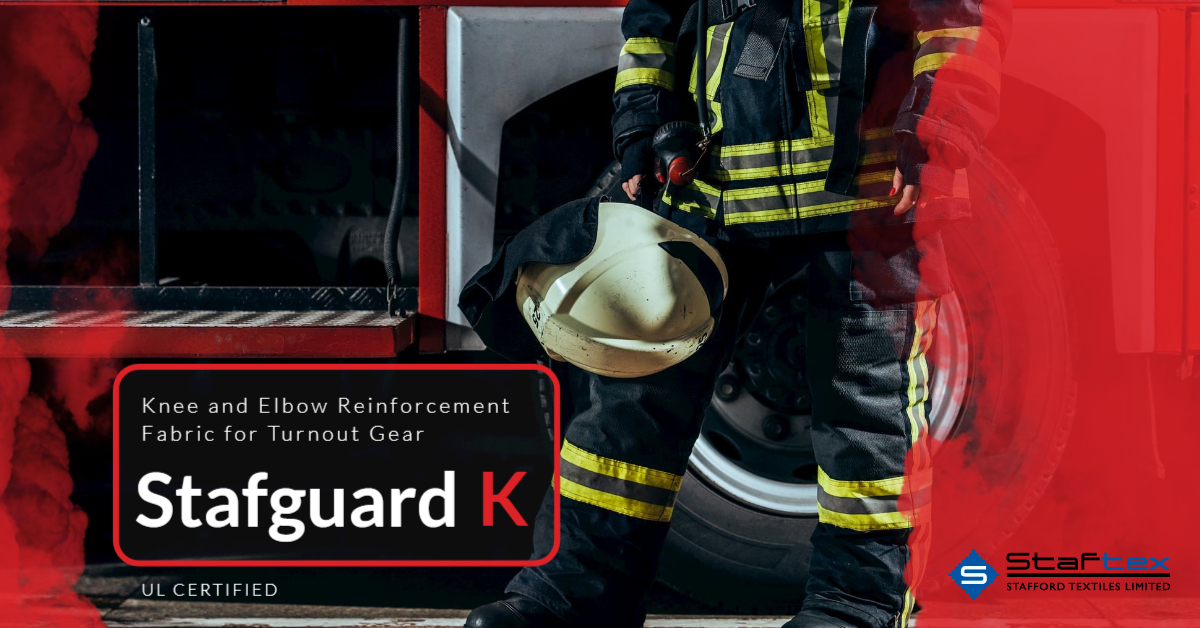 Stafguard K® – Knee and Elbow Reinforcement Fabric for Turnout Gear – UL Certified