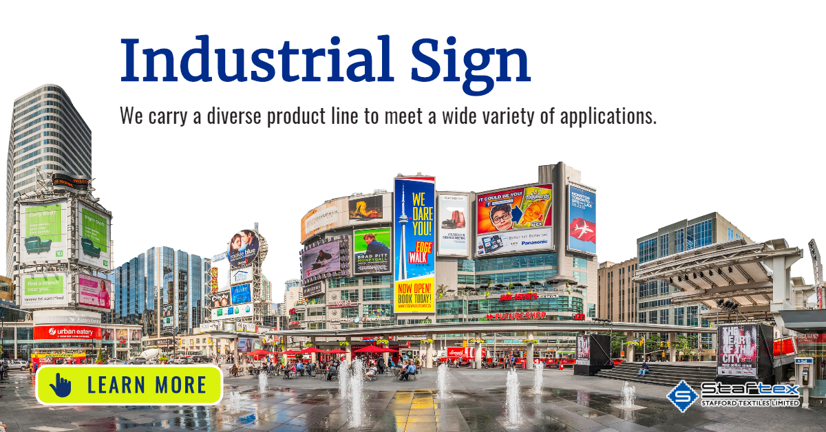 Staftex Industrial Sign